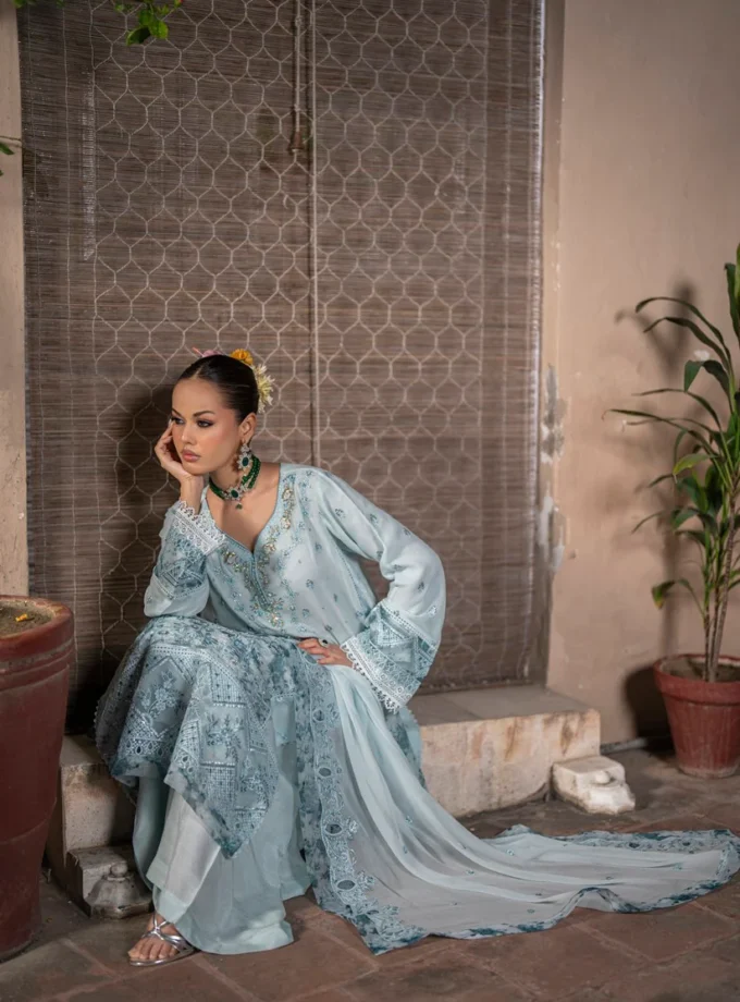 Guzel chiffon suit Ayla- 0008