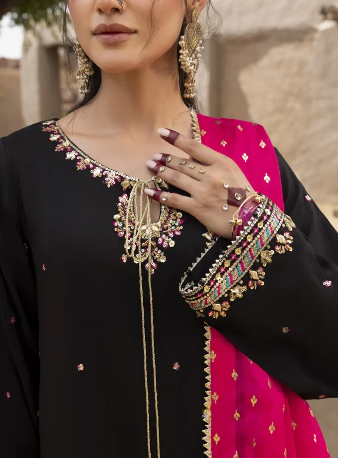 Zarqun raw silk 1350- 3 delig