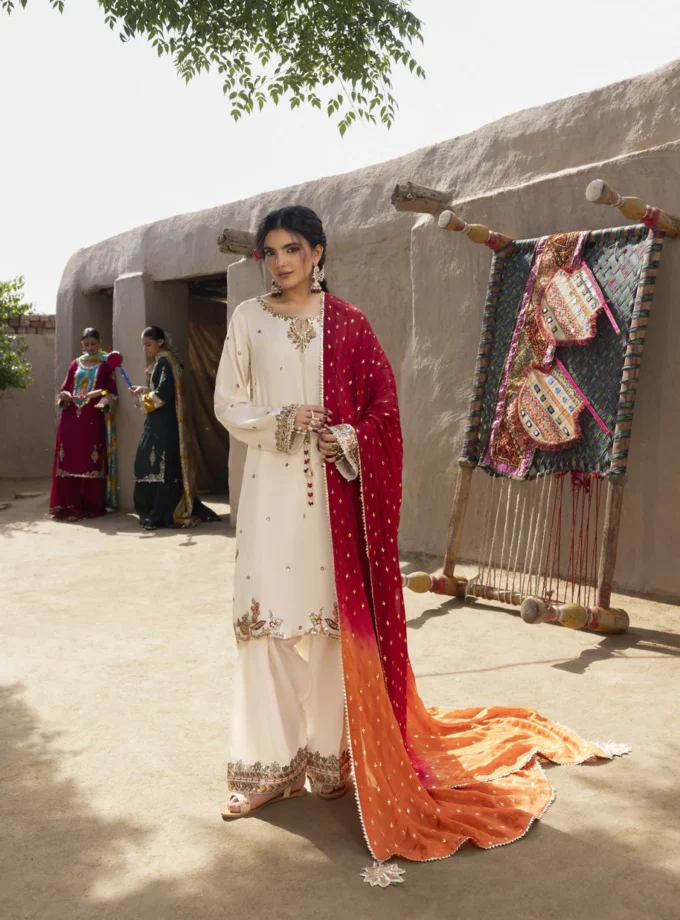 Zarqun raw silk 1350- 3 delig - Medium