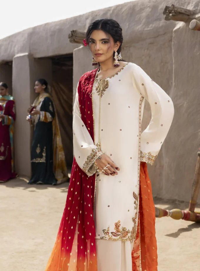 Zarqun raw silk 1350- 3 delig