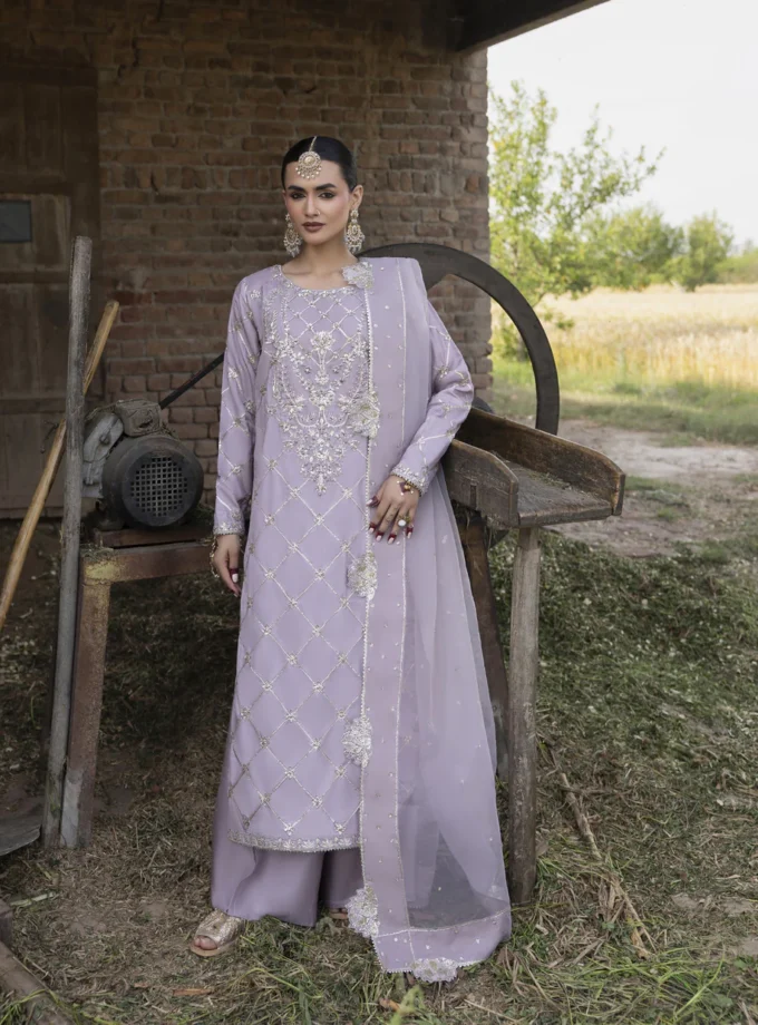 Zarqun raw silk 1356- 3 delig