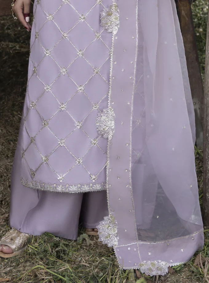 Zarqun raw silk 1356- 3 delig