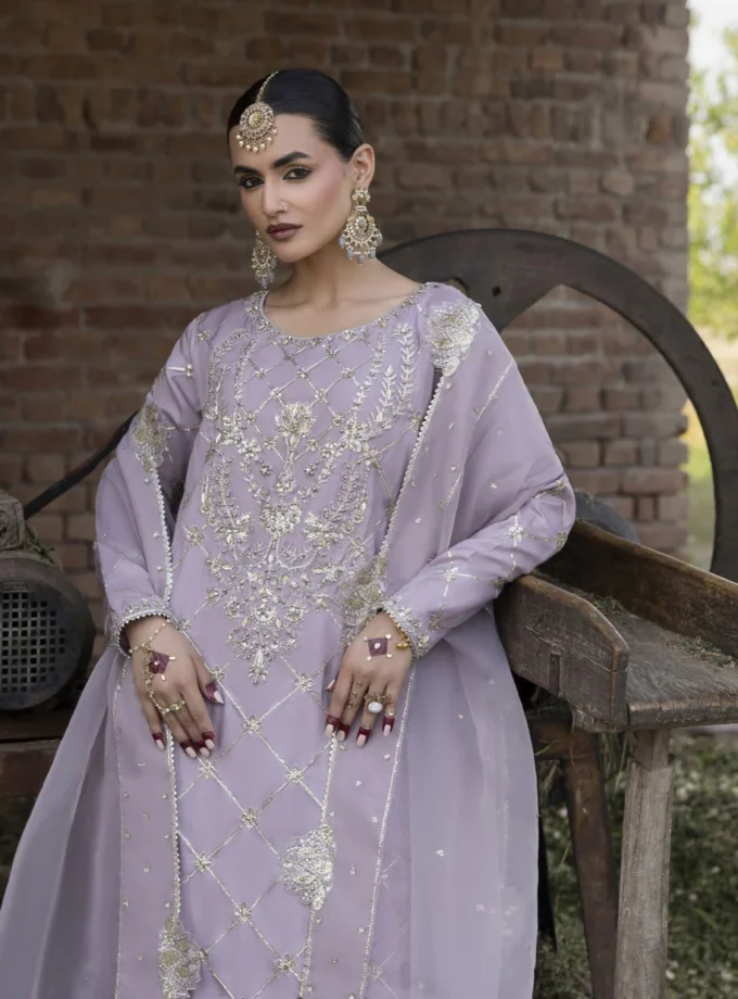 Zarqun raw silk 1356- 3 delig
