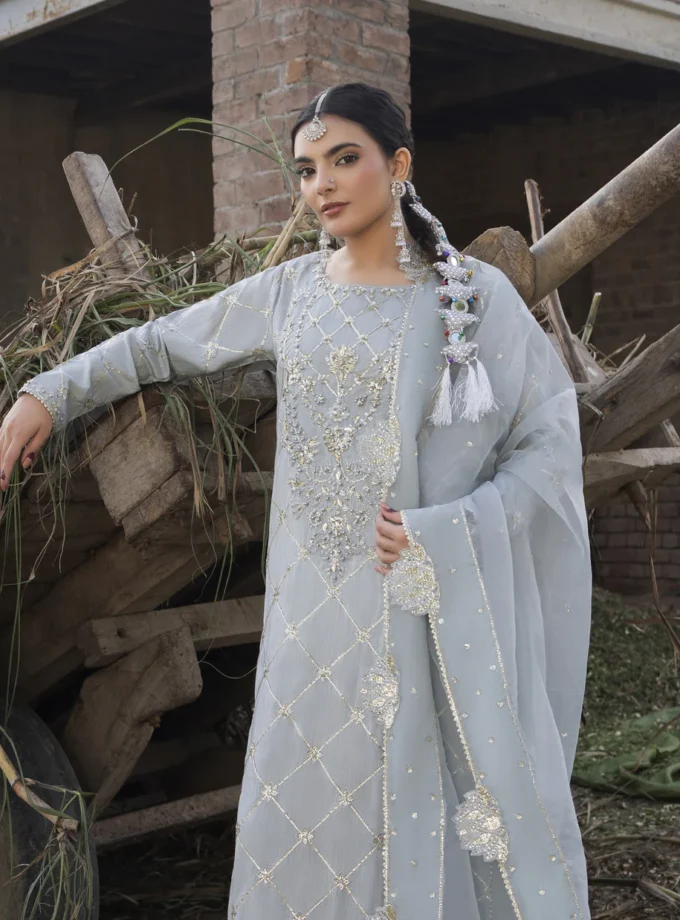 Zarqun raw silk 1355- 3 delig