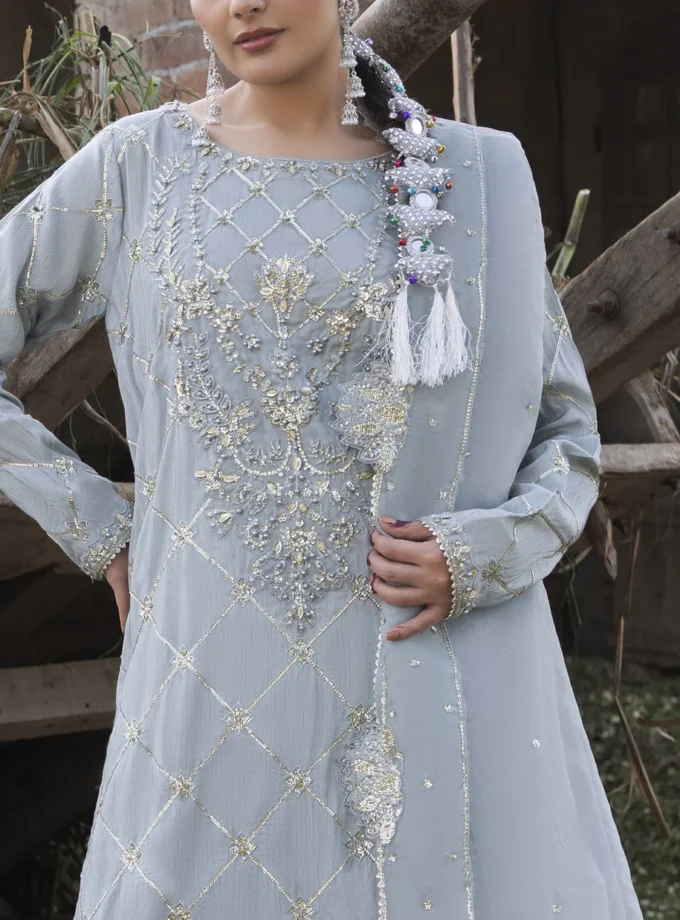 Zarqun raw silk 1355- 3 delig