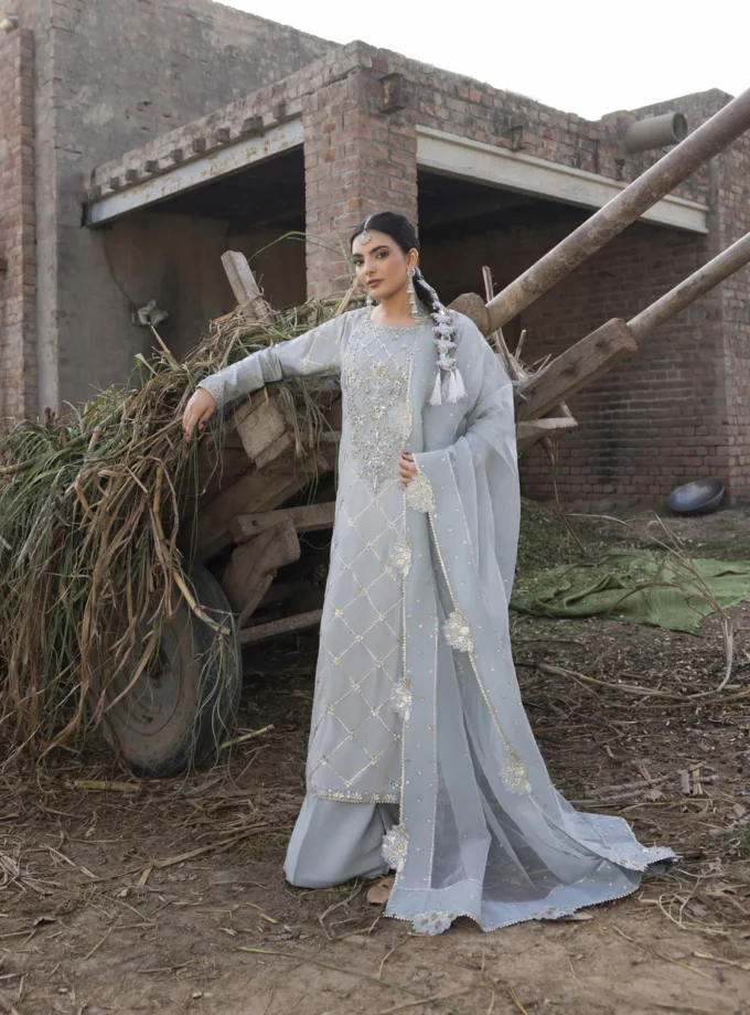Zarqun raw silk 1355- 3 delig