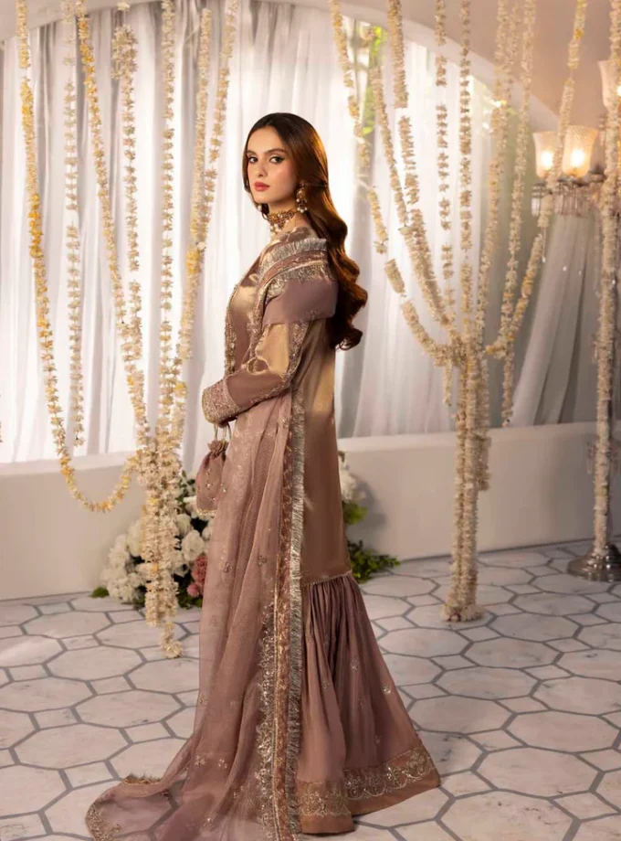 Zahra Rubab raw silk 1342- 4 delig