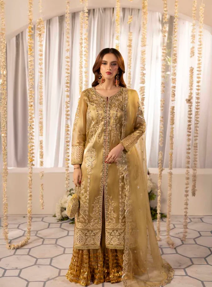 Zahra Rubab raw silk 1348- 4 delig