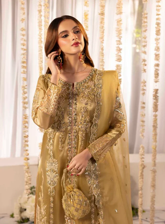 Zahra Rubab raw silk 1348- 4 delig