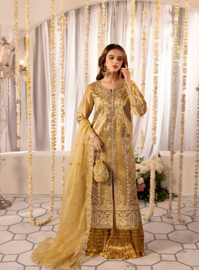 Zahra Rubab raw silk 1348- 4 delig
