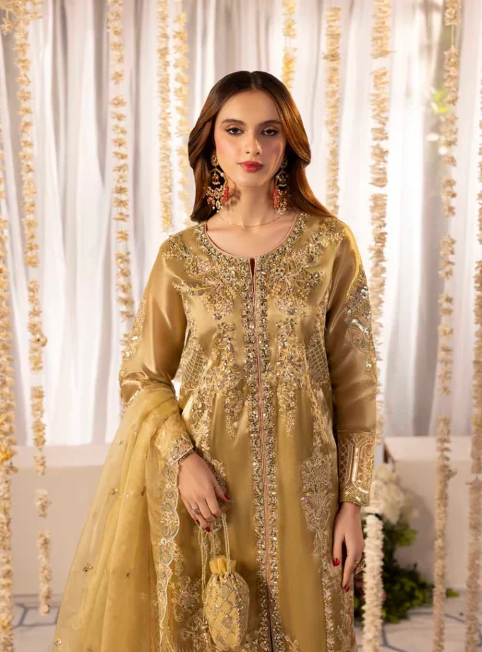 Zahra Rubab raw silk 1348- 4 delig