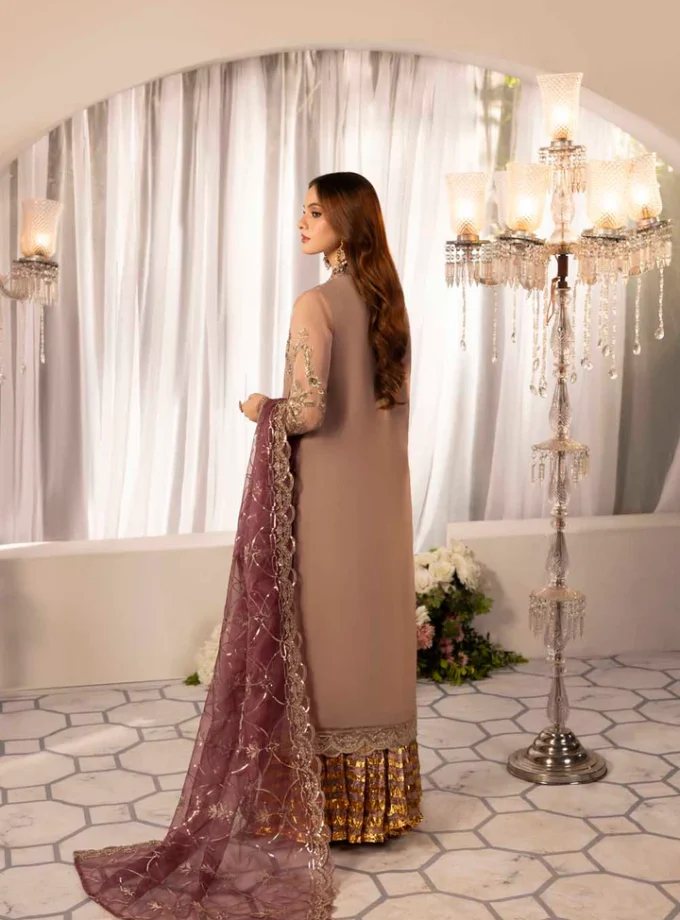 Zahra Rubab raw silk 1343- 4 delig