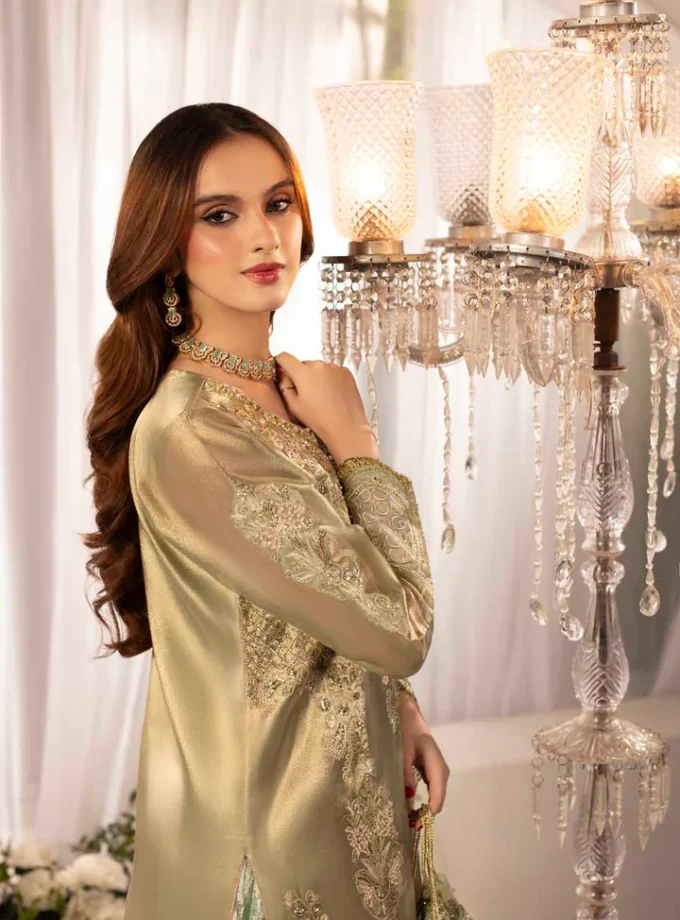 Zahra Rubab raw silk 1349- 4 delig