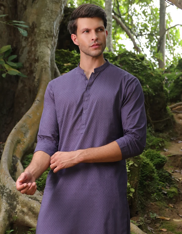 Junaid Jamshed kurta- Maat S 14698 - Afbeelding 4