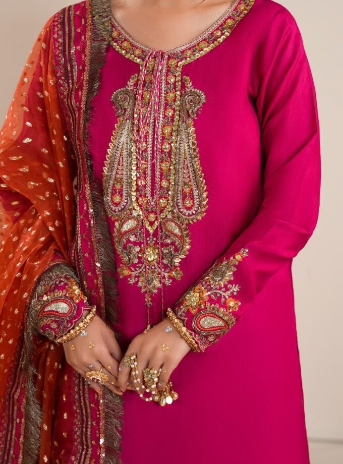 Zarqun raw silk 1336- 3 delig