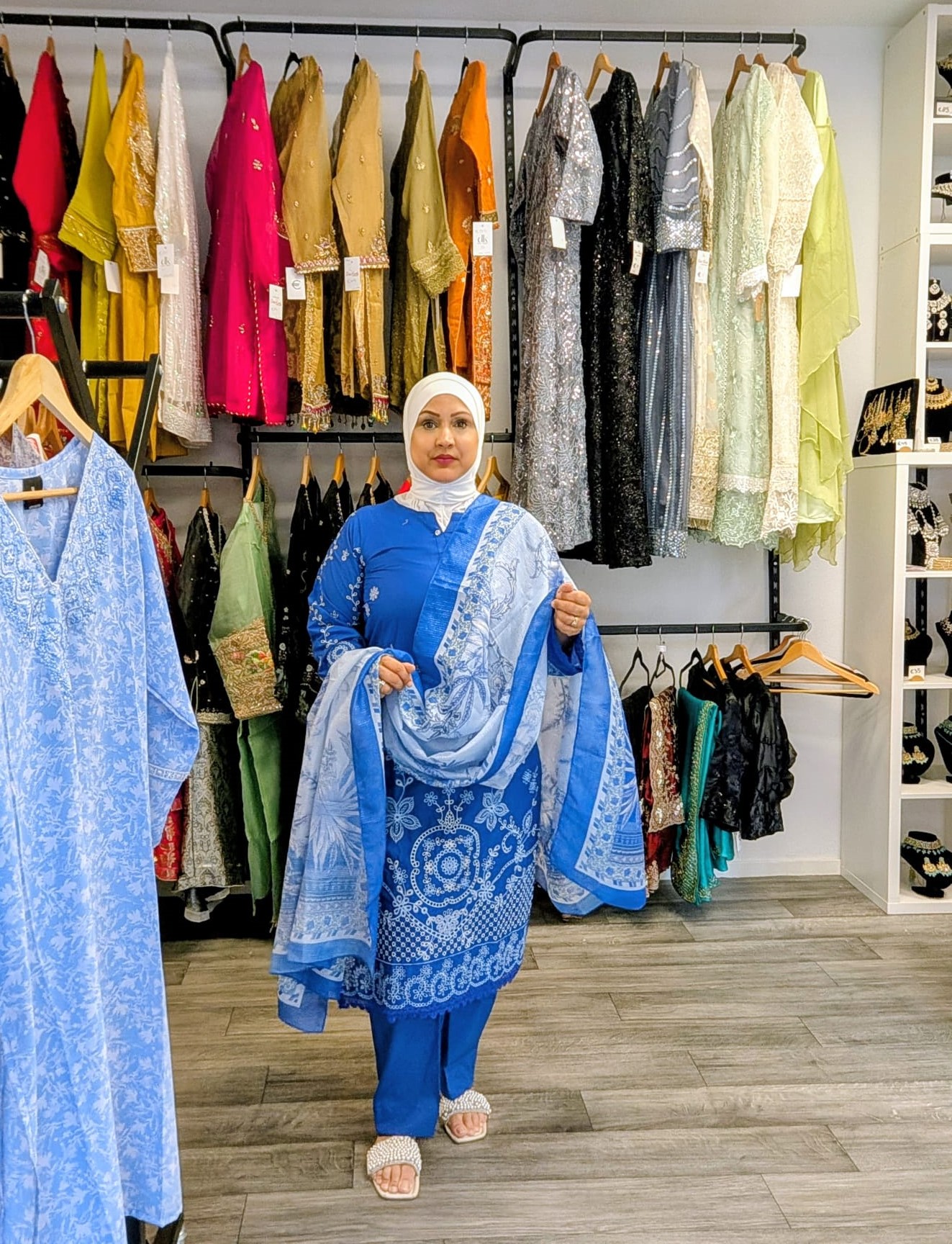 Zellbury lawn chikankari 3 delig – Maysa - Afbeelding 3