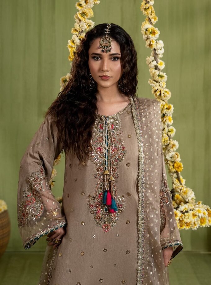 Zarqun raw silk 1338- 3 delig