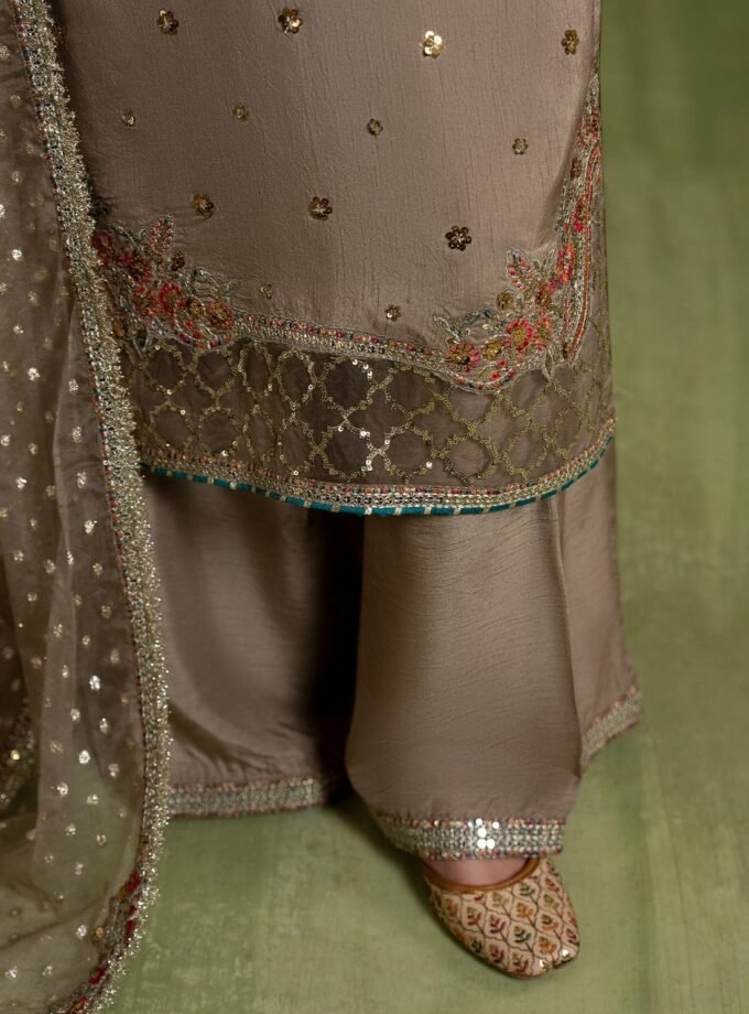 Zarqun raw silk 1338- 3 delig