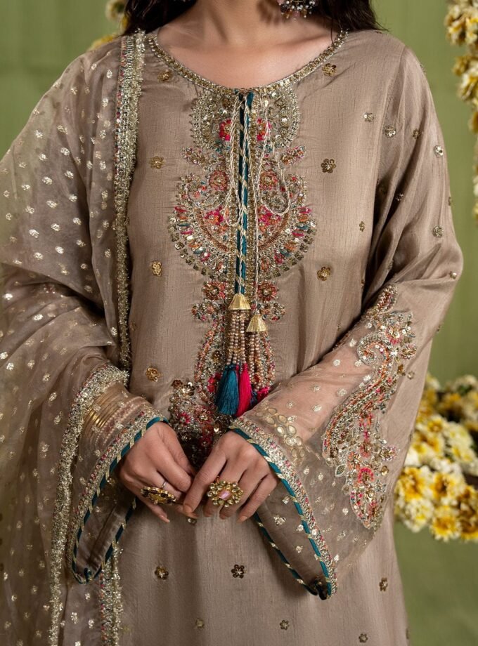 Zarqun raw silk 1338- 3 delig
