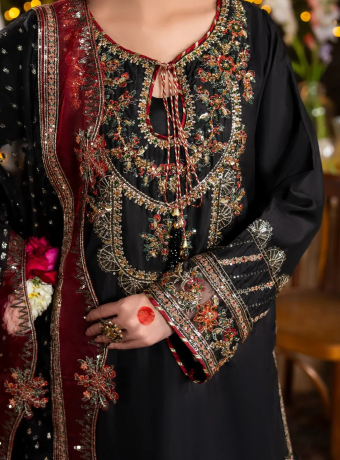 Zarqun raw silk 1362- 3 delig