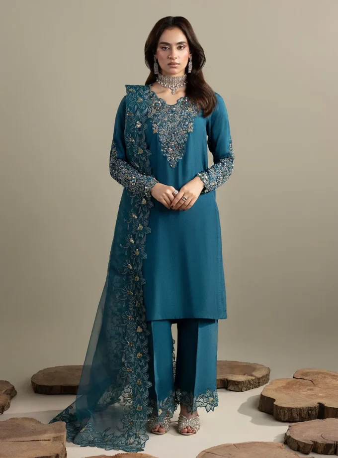 Zarqun raw silk 1361- 3 delig