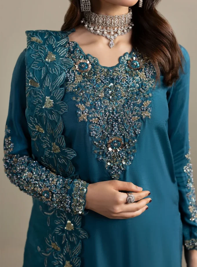 Zarqun raw silk 1361- 3 delig