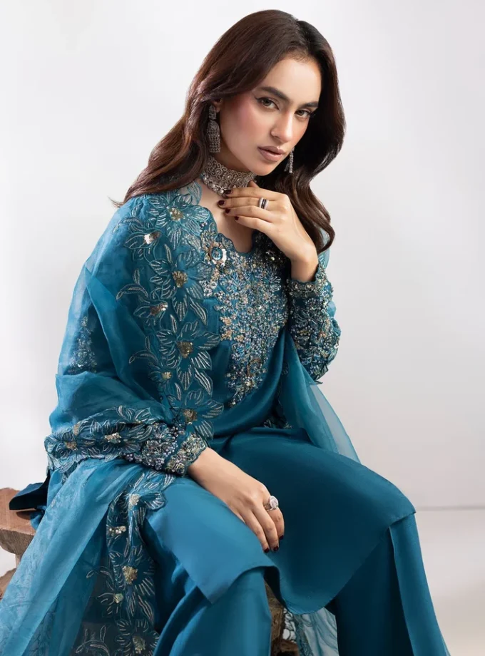 Zarqun raw silk 1361- 3 delig