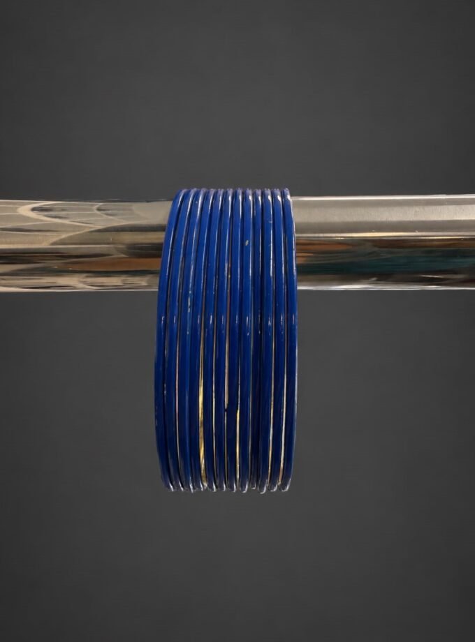 Chooriyaan plain - royal blue