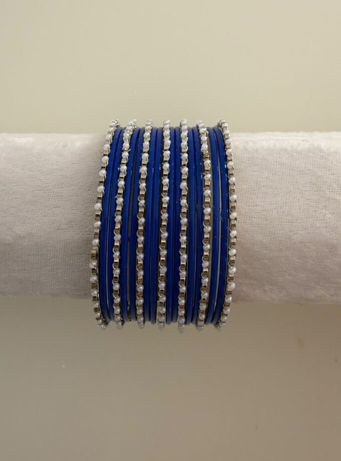 Chooriyaan set - royal blue 1613