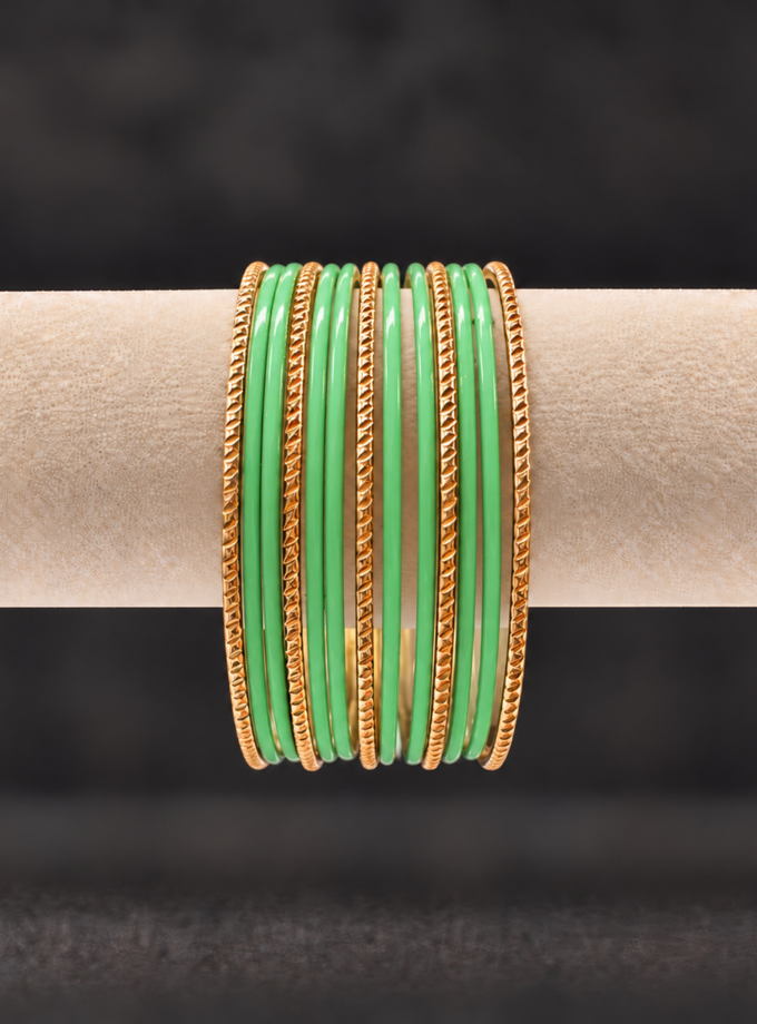 Chooriyaan plain - mintgroen 1639