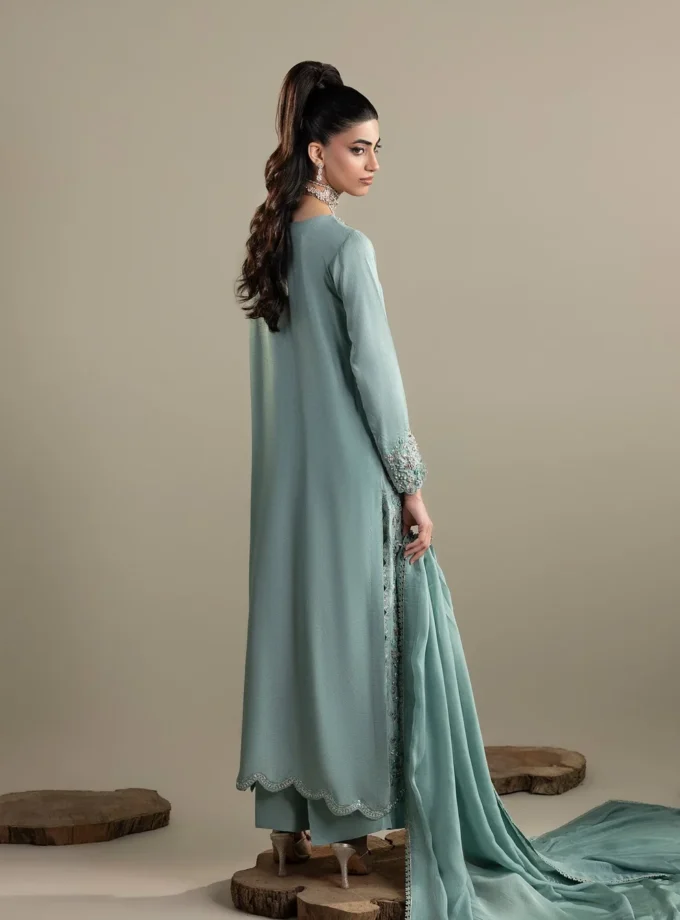 Zarqun fancy suit - Mintturquoise