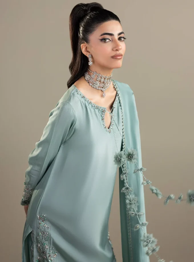 Zarqun fancy suit - Mintturquoise