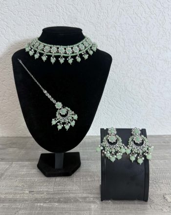 mintgroen met zilver